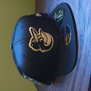 Baltimore Orioles black newer cap high crown 950